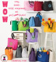 FOR HER Monogrammed ESSENTIAL OPEN TOTE - FREE SHIP 