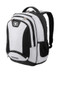 FOR HER Monogrammed Deluxe Large OGIO Backpack -  White /Black / Silver -FREE SHIP/Back to School / Backpack / Deluxe Backpack / College Backpack/ Grad Gift / School Bag  