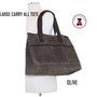 FOR HIM Monogrammed Large Waxed Canvas Deluxe Carry All Tote - Olive - FREE SHIP-Groomsmen Gift/Father's Day Gift/Grad Gift/Gift for Him 