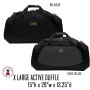 FOR HIM Monogrammed X LARGE Active Duffle - FREE SHIP-Groomsmen Gift/Father's Day Gift/Grad Gift/Gift for Him 