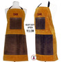 FOR HIM Monogrammed Waxed Canvas Heavy Duty Apron -Yellow -FREE SHIP /Workshop Apron/Groomsmen Gift /Father's Day Gift/Gardener Gift/ DIY Gift 