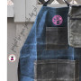 FOR HER Monogrammed Waxed Canvas Heavy Duty Unisex Apron -Slate-FREE SHIP /Workshop Apron/DIY Gift /Mother's Day Gift/Gardener Gift/ Home Improvement 