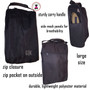 FOR HER  Monogrammed Large Ripstop Travel Shoe Bag-Black-FREE SHIP - Group Discount-/Bridesmaid Gift/Grad Gift/Gift for Her/Bridesmaid Gift