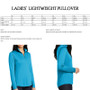 FOR HER Monogrammed Ladies' Lightweight  Quarter-Zip Pullover - FREE SHIP//Grad Gift/Holiday Gift/Grad Gift/Gift for Her 