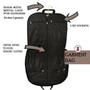 FOR HIM Monogrammed 2 Piece Deluxe Travel Set-Black-XL Boxy Duffel and Garment Bag-Free Ship/Men Group/Groom Gift/Groomsmen Gift/Grad Gift/Men's Travel Gift