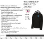 1852 DANCE - Adult Sized WATERPROOF Jersey Lined Jacket with Optional Monogram on Hood - FREE SHIP   - FREE SHIP 