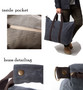 FOR HIM Monogrammed Deluxe Waxed Canvas Weekender Tote and Dopp Kit Travel Set-Kakhi-Free Ship/Men's Travel/Groomsmen/Father's Day/Grad Gift