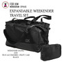 FOR HIM Monogrammed 2 Piece Deluxe Travel XL Duffle & Tech Accessories  Utility Case Set-Black-Free Ship-Men's Travel Gift/Groomsmen Gift /Father's Day/Grad Gift