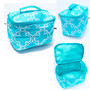 FOR HER Back to School Monogrammed 2 Piece Set-Bright Aqua Seaside Tile-Free Ship/Children Backpack/Birthday/Travel Backpack/Weekend Backpack/School