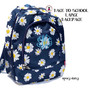 FOR HER Back to School Monogrammed Large Canvas Backpack-Upsy Daisy-Free Ship/Children Backpack/Birthday/Travel Backpack/Weekend Backpack/Back to School