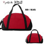 Kids' Monogrammed  2 Piece Weekender Travel Set-Red/Black-Free Ship/Kids Travel/Overnight Travel Set/GrandchildTravel Set/Ring Bearer Gift