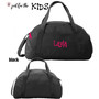 Kids' Monogrammed  2 Piece Weekender Travel Set-Black-Free Ship/Kids Travel/Overnight Travel /Grandchild Travel Set/Luggage/Ring Bearer gift