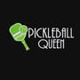 Pickleball Custom Design-FOR HER Travel Shoe Bag with PICKLEBALL QUEEN design-NAVY-Free Ship-Pickleball Team Gift/Pickleball Player Gift/Pickleball