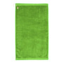 Pickleball Custom Design-FOR HER Cotton Velour Grommeted Sport Towel with Name/Team Name-Lime-Free Ship-Pickleball Team Gift/Player Gift