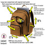 FOR HIM Monogrammed Carhartt ® Foundry Series Pro Backpack - FREE SHIP-Groomsmen Gift/Father's Day Gift/Grad Gift/Gift for Him/Group Discount/Hiker Gift/Adventure backpack/Travel Backpack