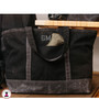 For the Golfer -Large Waxed Canvas Deluxe Boat Tote with Golf Design1 - Black - FREE SHIP -Groomsmen Gift/Father's Day Gift/Grad Gift/Gift for Him/Group Discount /Golf Trip/Golfer Gift/