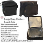 Value Buy!! 24 Can Cooler Tote with FOR HIM Monogram-Black-Free Ship-Groomsmen Gift / Fisherman Cooler/Boat Cooler/Teacher Lunch Tote/ Coach Gift / Golfer Travel Cooler Tote