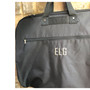 Monogrammed Canvas Garment Bag FOR HIM - Black -FREE SHIP-Groomsmen Gift.Father's Day Gift.Grad Gift.Gift for Him.Groom Gift. Business Travel Bag. Suit Travel Bag