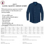 AUSTELL Elementary  - Men's Long Sleeve Denim Shirt