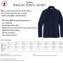 AUSTELL Elementary  - Ladies'  Raglan Fleece Jacket