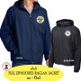 AUSTELL Elementary  - Adult Sized Lightweight Full Zip Hooded Jacket