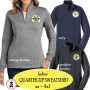 AUSTELL Elementary  - Ladies' Quarter Zip Sweatshirt Pullover 