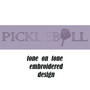 Comfort Colors Sweatshirt w Embroidered PICKLEBALL Custom Design- ORCHID -Free Ship.Grad Gift. Pickleball Player Gift. Pickleball  team gift .Mom Gift.