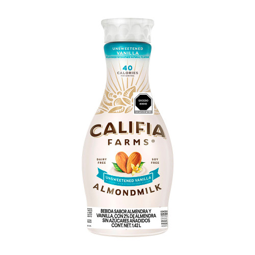 Califia Farms Unsweetened Vanilla Almond Milk (1.4L/49oz)