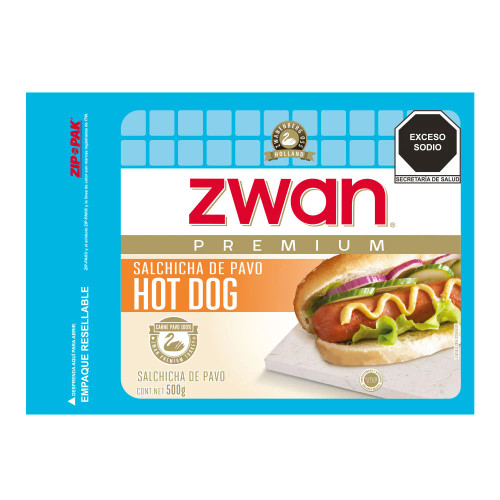 Zwan Sausage Hot Dogs (500g/1.1lbs)