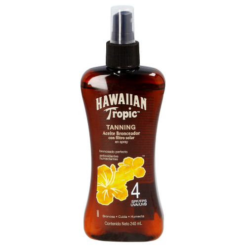 Hawaiian Tropic Oil SPF 4 (240mL/8.5oz)