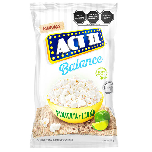 Act 2 Lemon and Pepper Popcorn (130g/4.6oz)