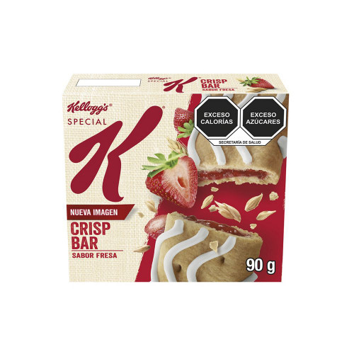 Kellogg's Special K Strawberry Crisp Cereal Bars (90g/0.2lbs)