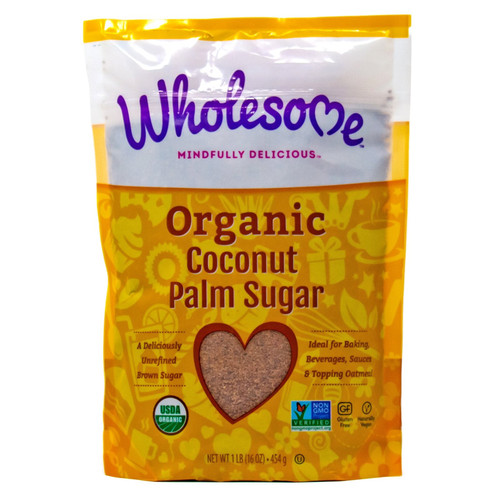 Wholesome Organic Coconut Palm Sugar (454g/1lb)