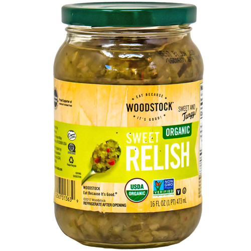 Woodstock Organic Sweet Relish (473mL/16oz)