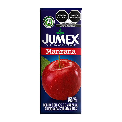 Jumex Apple Juice - 4 Pack (200mL/7oz)