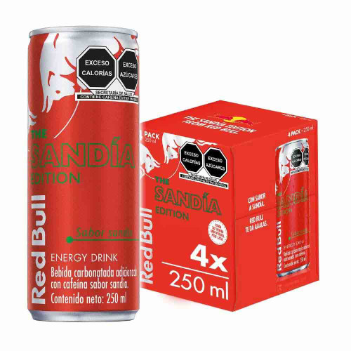 Red Bull Watermelon - 4 Pack (250mL/8oz)