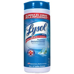 Lysol Waterfall Disinfectant Wipes - 35 Pieces