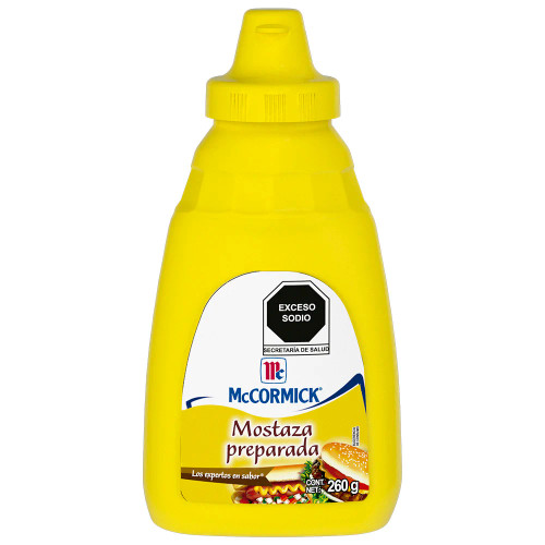 McCormick Mustard (260g/0.6lbs)