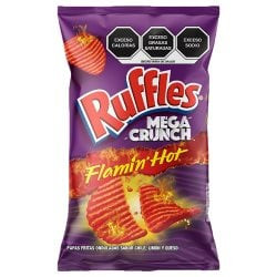 Ruffles Mega Crunch Flamin Hot (185g/0.4lbs)