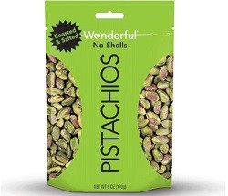 Pistachios Shelled (170g/0.37lbs)