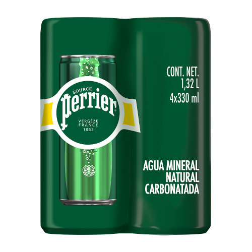Perrier Sparkling Water - 4 Pack (330mL/11oz)
