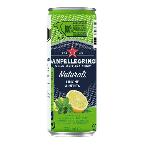San Pellegrino Lemon & Mint (330mL/11oz)