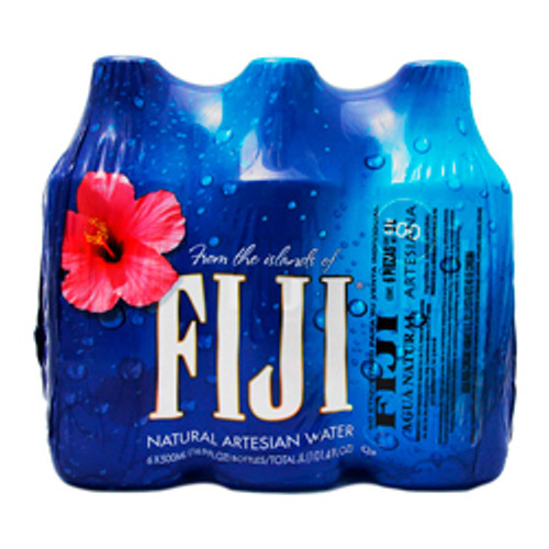 Fiji Water - 6 Pack (500mL/17oz)