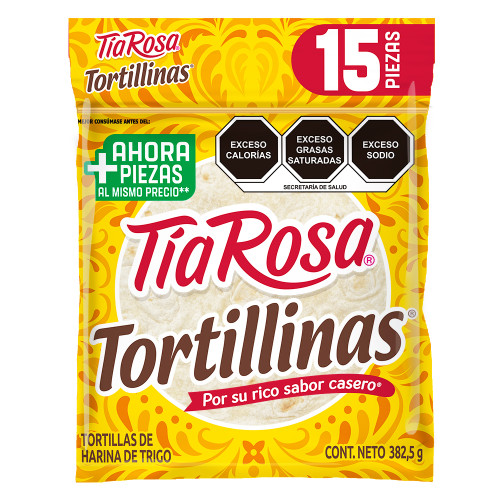 Flour Tortilla - 15 Pieces