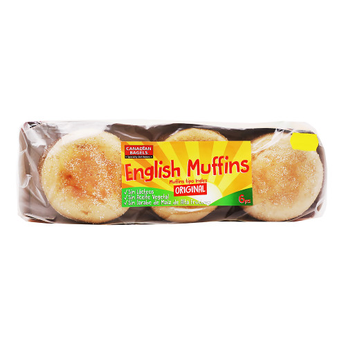 Canadian Bagel Traditional English Muffins (390g/0.86lbs)