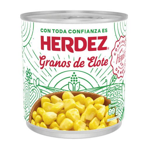 Herdez Canned Corn Niblets (220g/0.5g)
