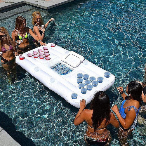 Beer Pong Pool Float