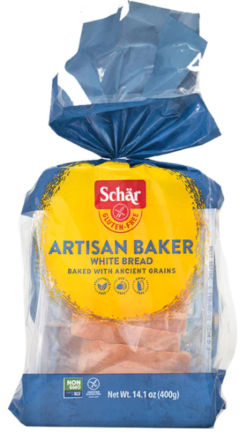 Schar Bread White Classic Gluten Free 14.1 oz