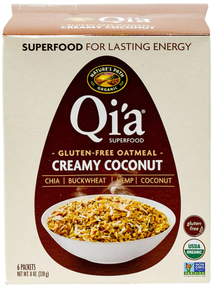 Nature´s Path Creamy Coconut Oatmeal Organic (8 oz/226gr)