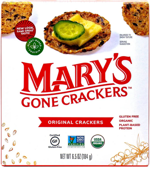 Mary's Gone Crackers Original Gluten Free (6.5 oz/184gr)